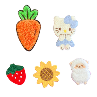 儿童碎发魔术贴发贴刘海贴女童卡通动物发帖宝宝碎发神器头饰女孩