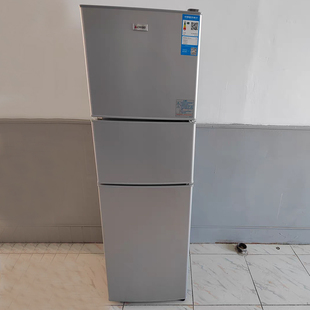 志高三开门一级能效家用冰箱小型出租房宿舍用双开门大容量电冰箱