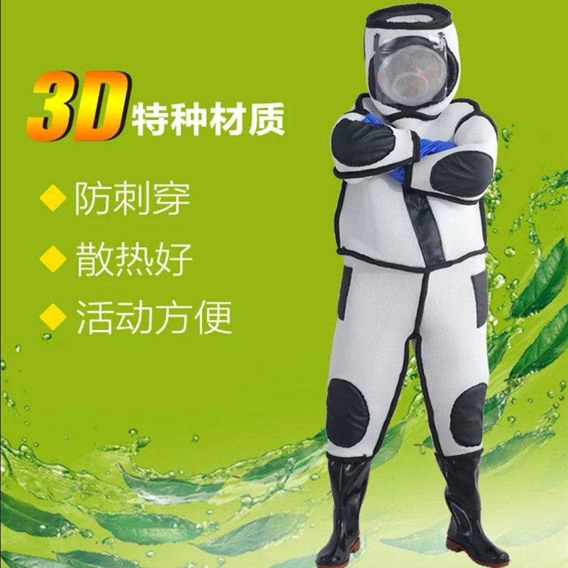 品防蜂服全套防马蜂服加厚连体透气散热胡蜂衣养蜂服L码ZG2228使用感如何?