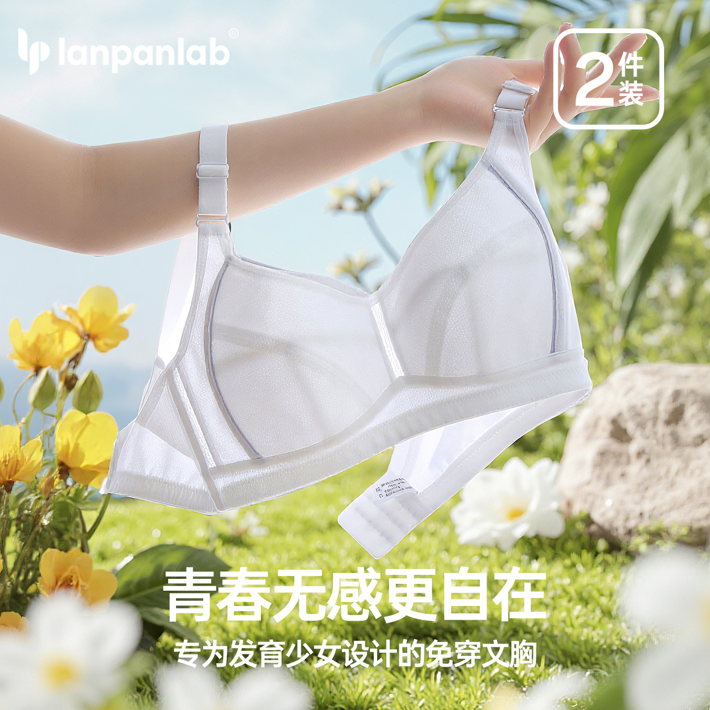 初中生内衣纯棉内衣女学生显胸小