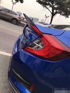 十代思域尾翼 16思域卧式压尾翼 思域JDM款改装尾翼 后尾翼免打孔