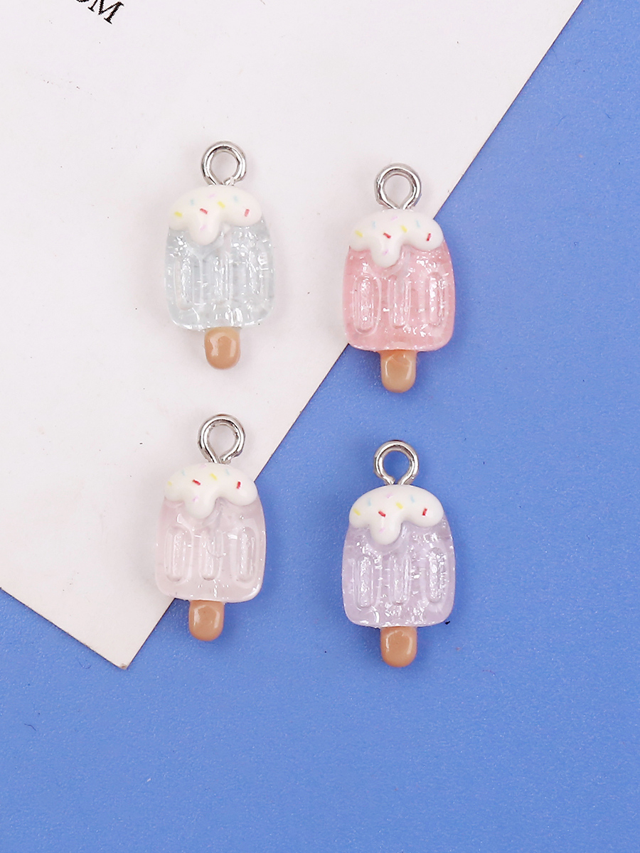 立体树脂diy冰激凌吊饰饰品配件