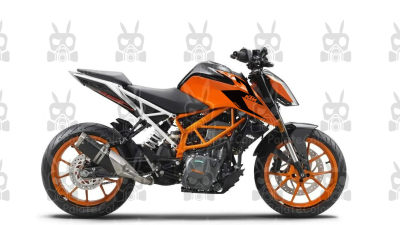 KTM390DUKEDUKE390贴纸版画