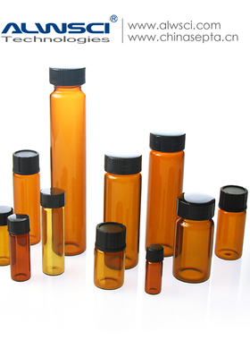 欧尔赛斯化学储存样品玻璃瓶3ml7ml8ml10ml16ml30ml60ml透明棕色