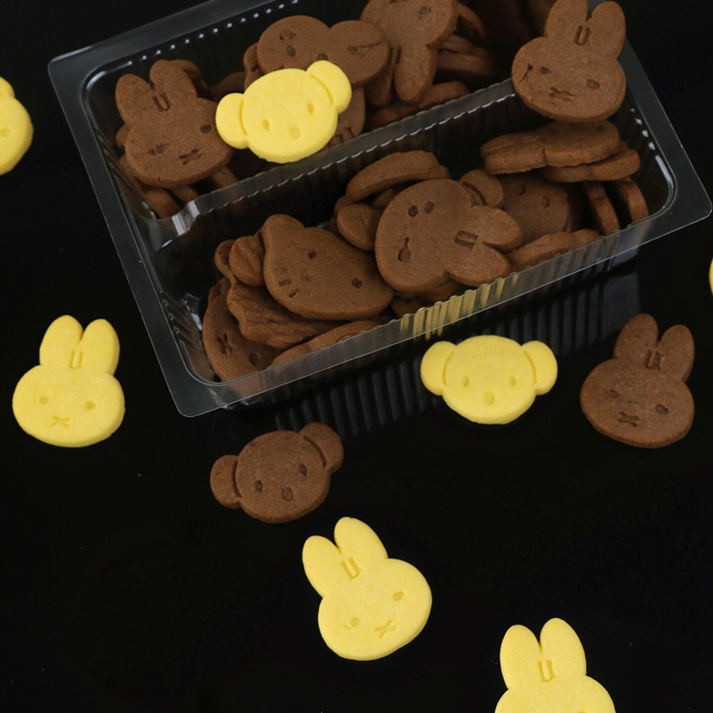 网红熊头小熊小猫猫饼干蛋糕装饰摆件烘焙纸杯甜品点缀卡通装扮