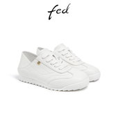 夏季 D0509 新款 阿甘鞋 fed小白鞋 轻便运动鞋 女鞋 真皮休闲鞋 ZCA382