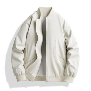 新款春秋夹克棒球服外套男青年韩版潮流休闲百搭大码男士