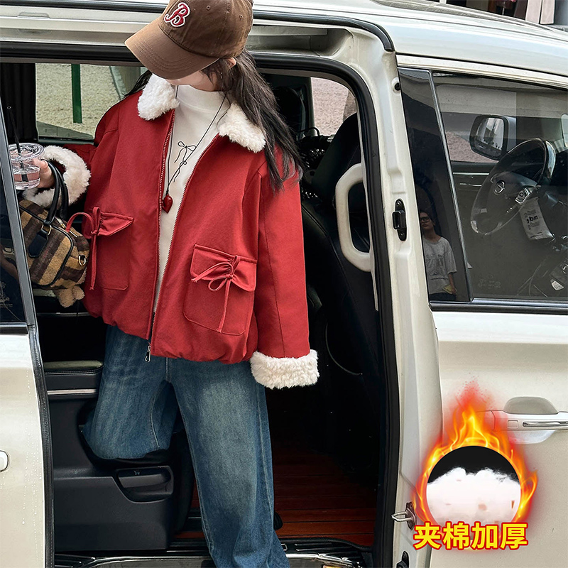 【专柜品质】女童秋冬夹棉外套