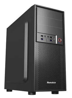 航嘉BU550/BU406/BU560机箱台式机主机办公电脑小机箱加厚板材ATX