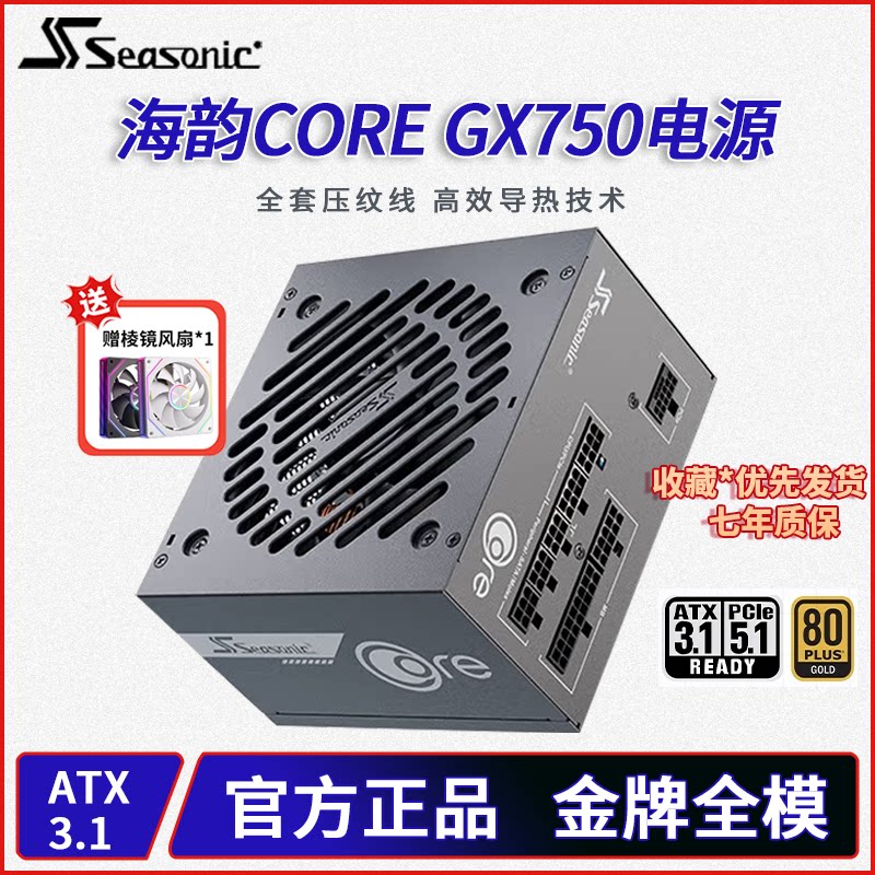 海韵COREGX650/750W全模组电源图片