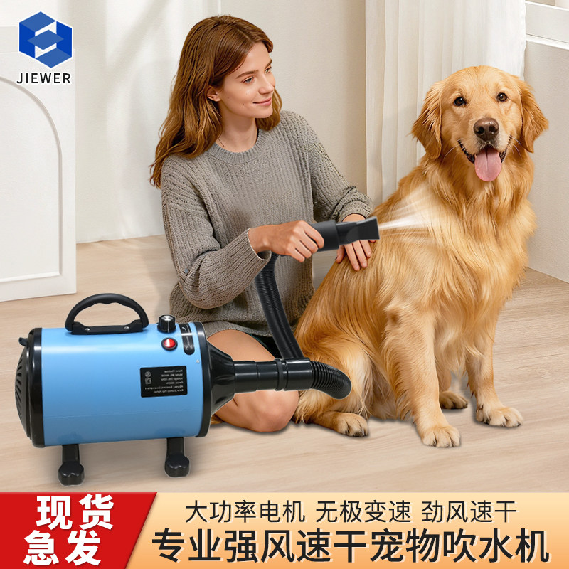 宠物吹水机吹吸毛一体大型犬吹风机猫咪家用烘干狗狗洗澡专用神器
