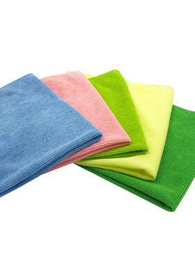 谋福医药实验室洁净抹布吸水GMP无尘毛巾超细纤维丝光抹布蓝色30c