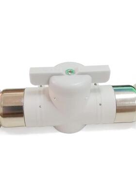 鑫官气管开关阀快插快速接头手阀开关手动阀手转阀门BUC-16(白色)