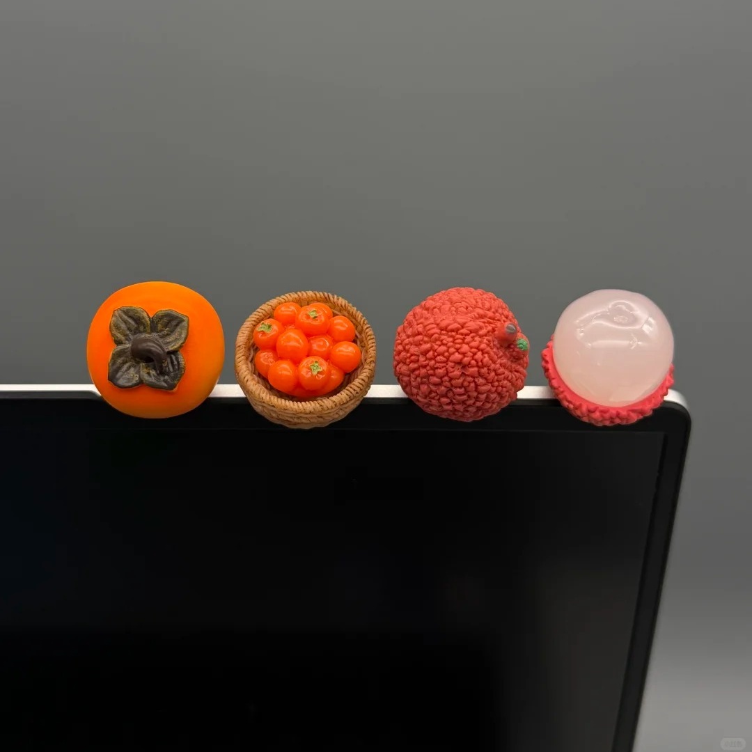 这就是“柿柿顺荔”中控台摆件