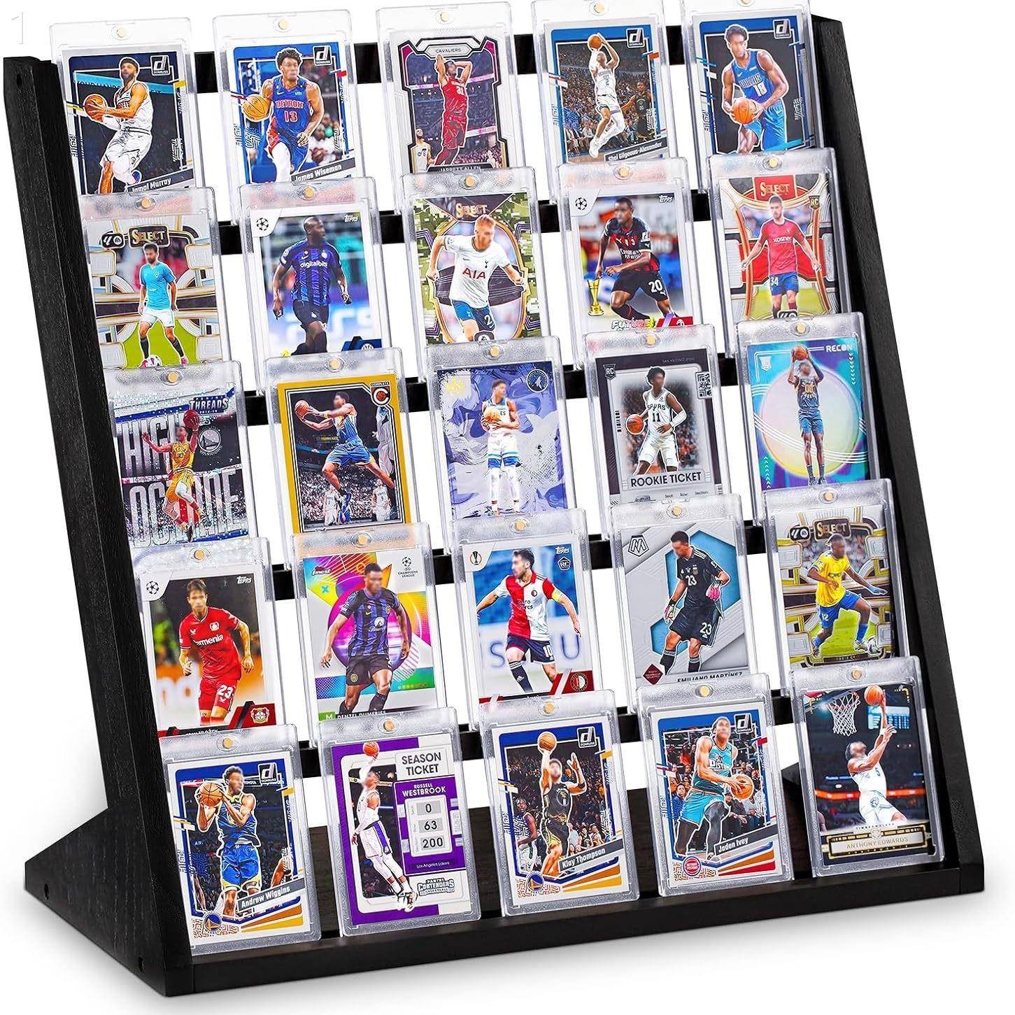 跨境新款木制卡片展示架