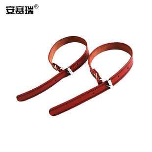 安赛瑞电工牛皮脚扣带（10条装）电工脚扣皮带水泥电杆脚爬扣带电