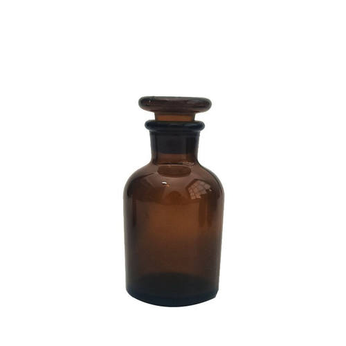 兰诗（LAUTEE）SY4055试剂瓶玻璃细口瓶磨砂口透明小口瓶分装瓶棕