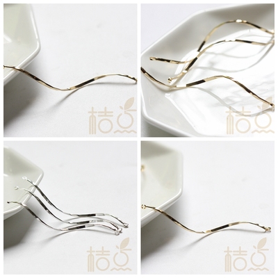 diy饰品黄铜配件53*1mm纽棒耳环