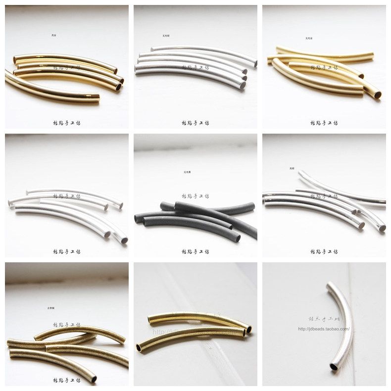 弯管黄铜电镀厚金厚银