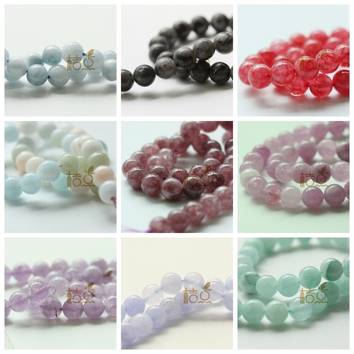 半宝石小珠子饰品配件