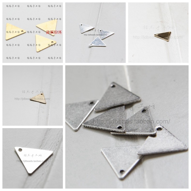 DIY饰品铜配件13*12mm三角.吊坠.黄铜原坯.古青铜(1749C),饰品/流行首饰/时尚饰品新,其他DIY饰品配件,淘宝优惠券,粉丝福利购,淘宝优惠卷