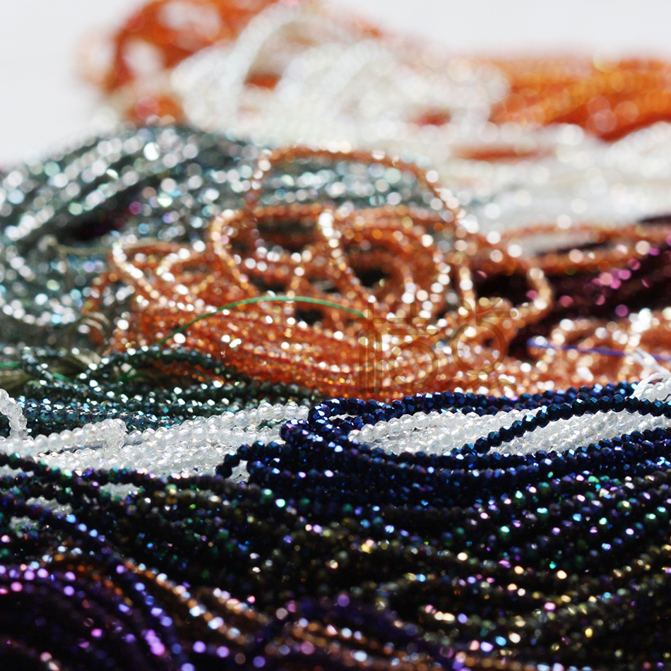 国产diy手工水晶国产扁珠小珠子