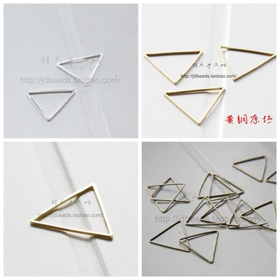 diy饰品黄铜原坯配件21*1mm