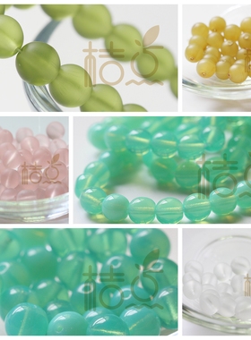 捷克玻璃火烧珠进口珠古色古珠圆珠方珠不定形手工制作(CZH2)