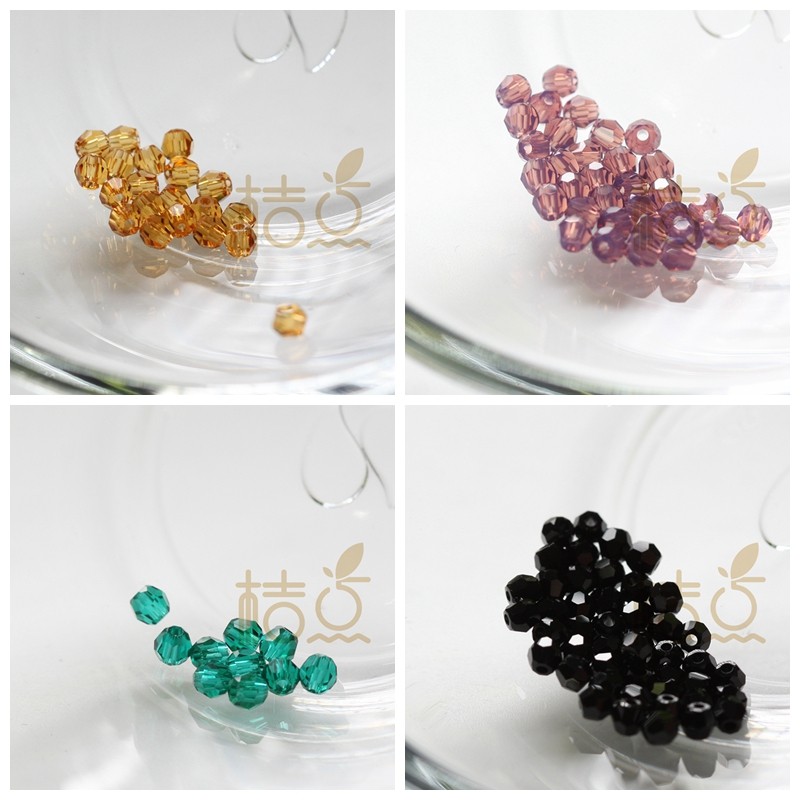 diy水晶刻面地球珠