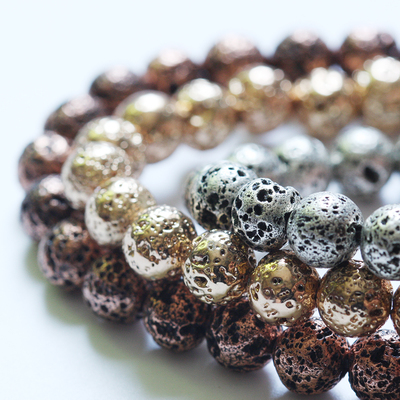 半宝石挂件吊坠金属手链配珠