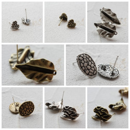 耳钉铸造铜古银古青铜