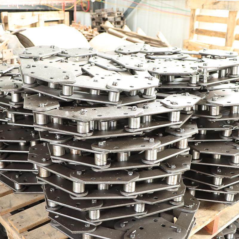 厂家板式列链重型提升机工22业输送用传动系链 ne板条式链条
