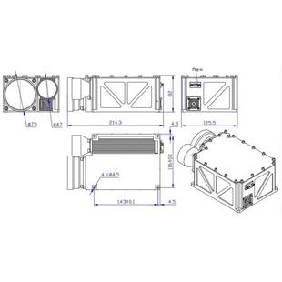 35人公里1570M2035Xnm光测距仪模块户激外20km测距机模组测人无机
