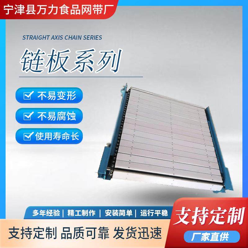 厂家不锈钢链板条式输送链链板耐高温烘机干机金属板838链清洗链,五金/工具,传动链,淘宝优惠券,粉丝福利购,淘宝优惠卷