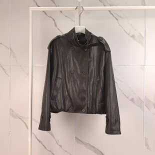 伊芙丽商场同款2026春新款设计感时尚百搭皮衣外套女1H2110071