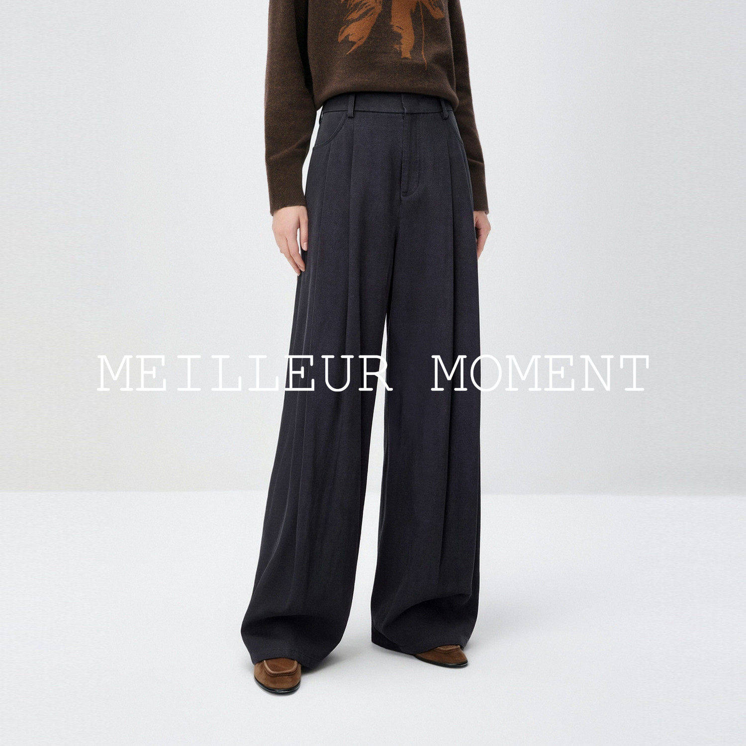 MM麦家散步神裤_轻盈松弛棉阔腿休闲裤商场同款26春新5H2150321,女装/女士精品,休闲裤,淘宝优惠券,粉丝福利购,淘宝优惠卷