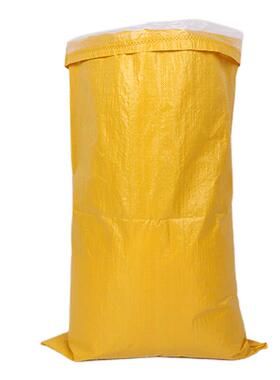 伏兴双层内膜编织袋防水防潮蛇皮袋包装袋黄色双层40*60cm50只