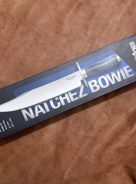 冷钢 39LMB4 NATCHEZ BOWIE 4034ss米卡塔柄 纳切兹 刀箱刀纸盒