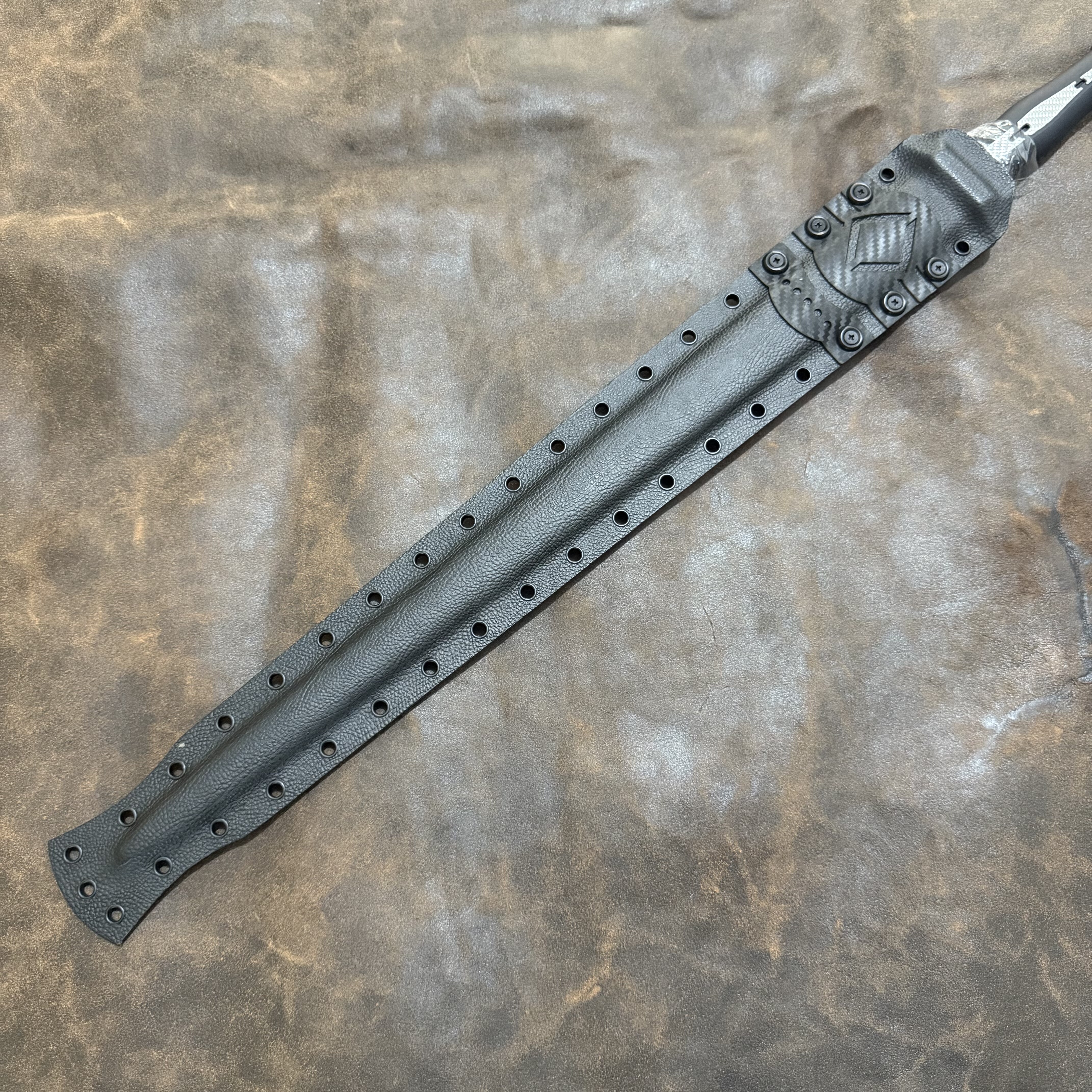 Holy Sword Villa神剑山庄 春秋双锋剑鞘刀套
