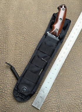 美国 Hogue 霍格Exf01大号7寸户外刀套 A2钢高硬度直刀套刀鞘