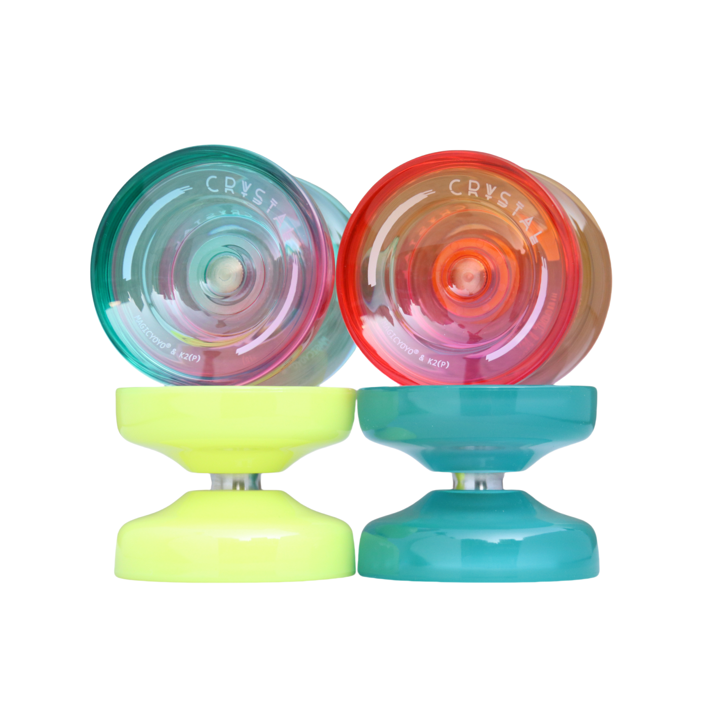 新手入门 悠悠球 水晶K2-crystal 专业花式溜溜球 magic yoyo鬼手