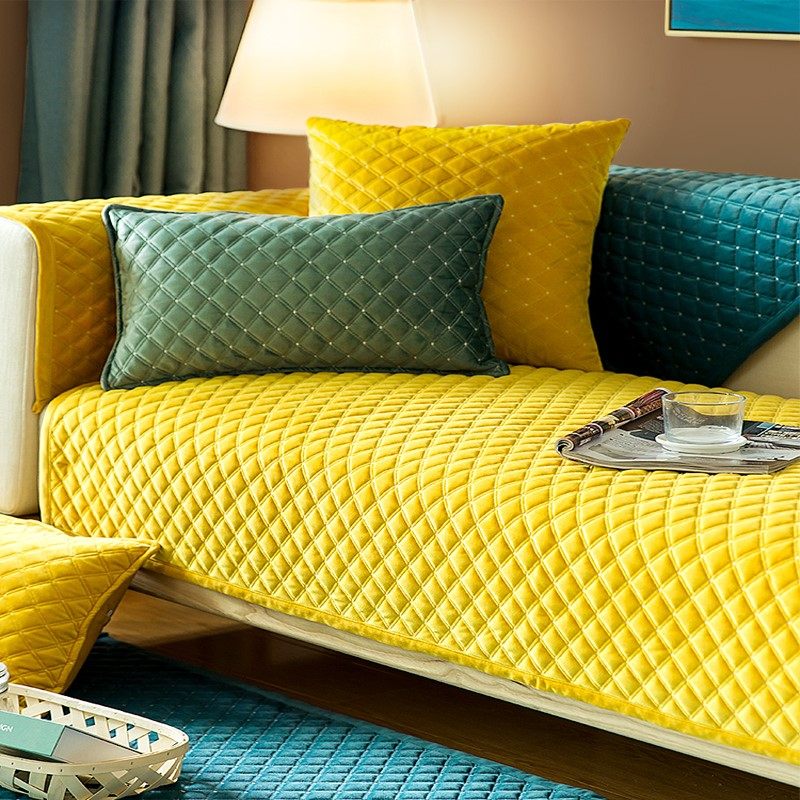 家私新中式黑白扶手巾场地翻新冬款方格坐垫子碎花沙发罩在类目 居家布艺, 坐垫/椅垫/沙发垫, 沙发垫中 - 来自Buy2taobao.com提供专业的淘宝代购服务