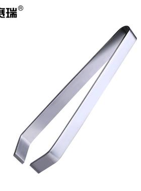 安赛瑞不锈钢猪毛夹拔鸡鸭毛夹鱼骨拔刺镊子平口款3个装500221