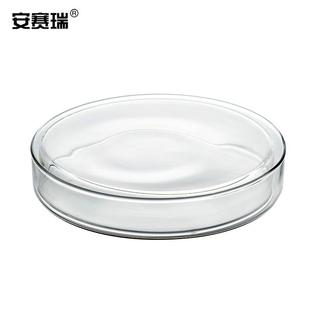 安赛瑞玻璃培养皿(5套装)加厚透明高硼硅玻璃平皿90㎜可定制60007