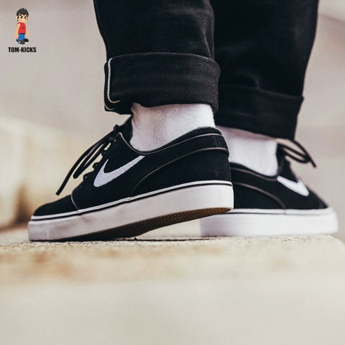 [Том] Nike Zoom Stefan SB OG Black White Board Shoes 833603-012 525104-021