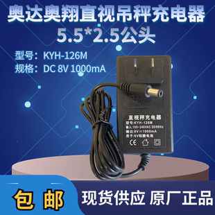 KYH-126M奥达奥翔直视吊秤6V蓄电池电源适配器充电器8V1000MA