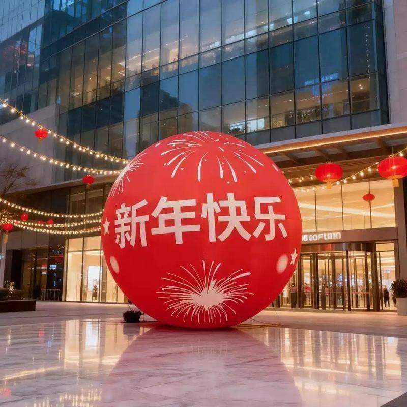 2026新年快乐充气气模定制红色商场引流户外装饰大型节日庆典道具,节庆用品/礼品,充气气模,淘宝优惠券,粉丝福利购,淘宝优惠卷