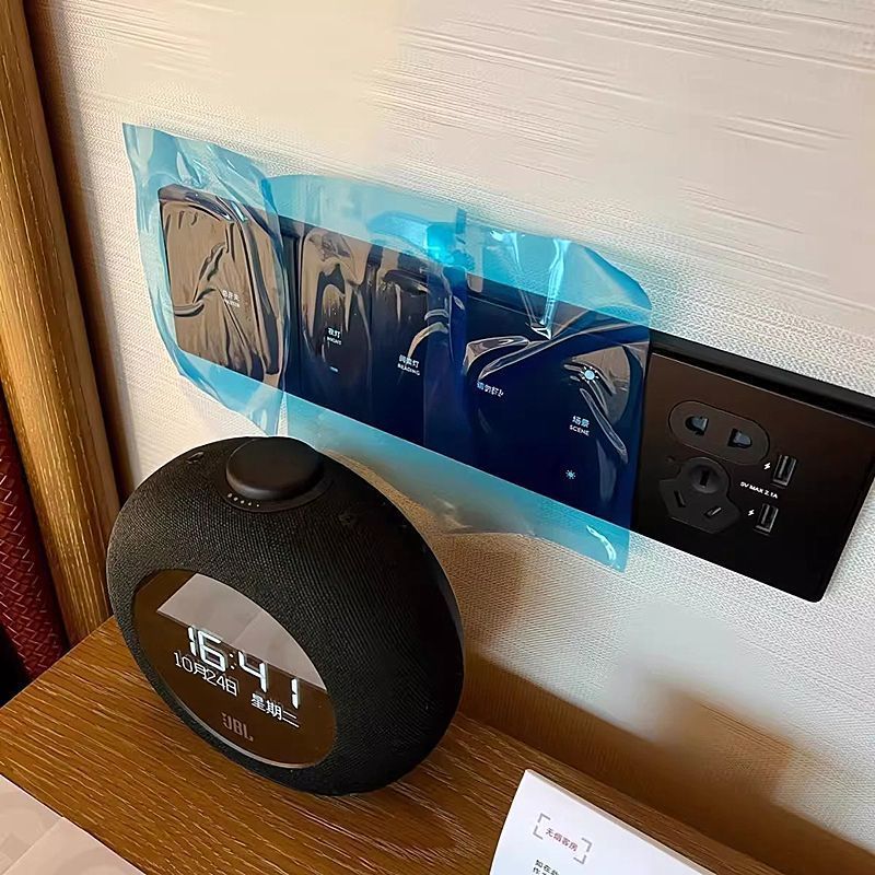 一次性便携酒店防水隔脏马桶开关水龙头隔离膜旅行用品