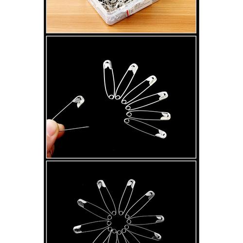 老式别针曲别针回形针办公文具收纳盒多规格选择实用固定便携扣针