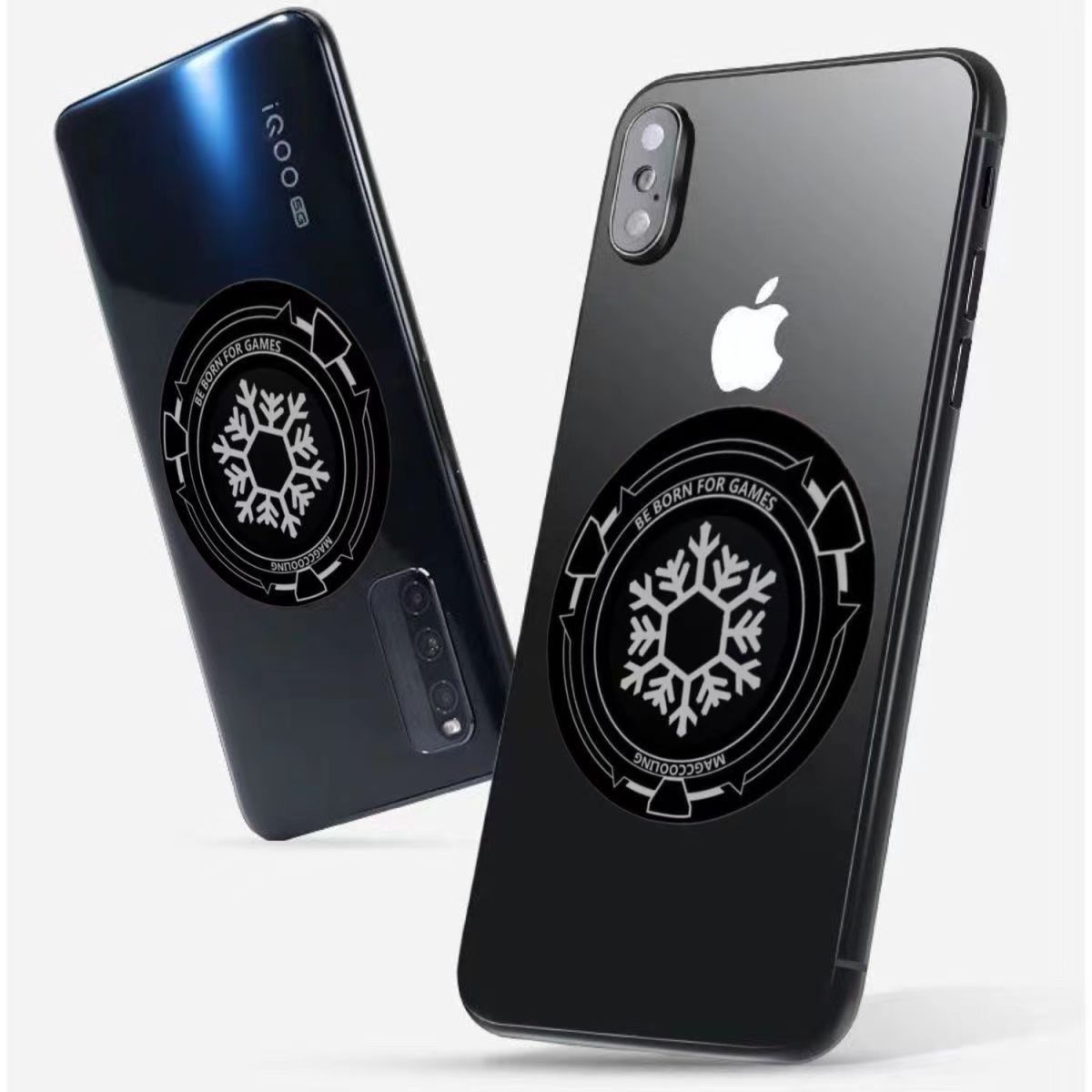 导热磁吸散热片安卓苹果手机平板超薄贴膜磁吸热板高效散热贴片